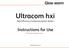 Ultracom hxi. Instructions for Use. High Efficiency Condensing System Boilers. To b e l e f t w i t h t h e u s e r.