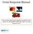 Crisis Response Manual