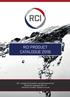 RCI. RCI - a division of Cavendish Industrial Solutions Ltd PO Box 812, Orpington, BR6 1FZ +44 (0)