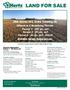 268 Acres m/l, Iowa County, IA. Offered in 2 Remaining Parcels. Parcel Ac. m/l Parcel 2-81 Ac. m/l Parcel 3-45 Ac. m/l - SOLD!