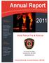 Annual Report. West Pierce Fire & Rescue. Respond Efficiently. Execute Flawlessly. BE NICE! MISSION STATEMENT VISION STATEMENT