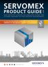 SERVOMEX PRODUCT GUIDE OUR INDUSTRY-LEADING GAS ANALYZER RANGE AND SYSTEMS, MATCHED TO YOUR INDUSTRY REQUIREMENTS