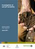 Investigation of soil ph variability. Andrew Harding Peter Ciganovic