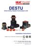 DESTU. Direct Entry Sealed Termination Unit. Installation Instructions. Suitable for use in either safe or hazardous areas.