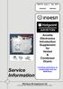 Service Information. Arcadia Electronics Introduction Supplement for Vented & Condenser Dryers. Whirlpool UK Appliances Ltd