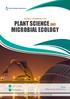 PLANT SCIENCE AND MICROBIAL ECOLOGY