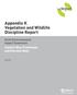 Appendix K Vegetation and Wildlife Discipline Report. Draft Environmental Impact Statement Alaskan Way, Promenade, and Overlook Walk
