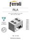 RLA kw TECHNICAL MANUAL AIR COOLED WATER CHILLERS WITH HELICAL FANS