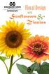 with Sunflowers & Zinnias