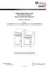 SPECIFICATION, INSTALLATION AND OPERATION MANUAL. Compact Combi Oven