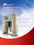 Desiccant Air Dryers. Heatless, Heated and Heated Blower