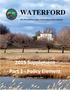 WATERFORD Plan of Preservation, Conservation and Development Supplement Part 1 - Policy Element