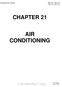CHAPTER 21 AIR CONDITIONING