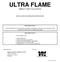 ULTRA FLAME DIRECT VENT GAS STOVE