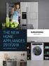 THE NEW HOME APPLIANCES 2017/2018 FREE STANDING MODELS