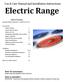 Use & Care Manual and Installation Instructions. Electric Range