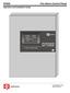 Operation and Installation Guide. Fire Alarm Control Panel