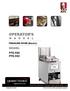 OPERATOR S MODEL PFE-590 PFE-592. PRESSURE FRYER (Electric) Read instructions before operating the appliance