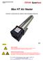 Max HT Air Heater FOR SAFETY & LONG HEATER LIFE, CAREFULLY READ THIS MANUAL BEFORE USE.