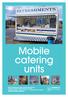 Mobile catering units