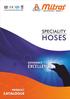 SPECIALITY HOSES EXCELLENCE PRODUCT CATALOGUE