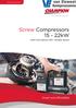 Screw Compressors 15-22kW