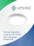 Technical Application Guide for UP-SHINE LED Ceiling light