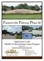 Farmersville Parkway Phase III