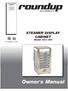 Steamer Display Cabinet Model SDC-500 NIT A T D CM I S T E D. P/N Rev. D 03/12. Owner s Manual