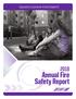 Annual Fire Safety Report
