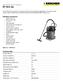 Wet and dry vacuum cleaners NT 65/2 Ap