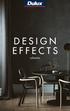 DESIGN EFFECTS. collection