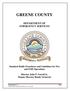 GREENE COUNTY DEPARTMENT OF EMERGENCY SERVICES. Standard Radio Procedures and Guidelines for Fire and EMS Operations