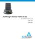 AirScape Solar Attic Fan. Installation Manual SAF10R SAF25R