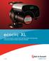 ecocirc XL HIGH EFFICIENCY LARGE WET ROTOR PUMP FOR HEATING, COOLING AND POTABLE WATER SYSTEMS A-162C