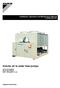 Inverter air to water heat pumps. Installation, Operation and Maintenance Manual D EIMHP EN. Original Instructions