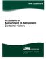 AHRI Guideline N Guideline for Assignment of Refrigerant Container Colors. ARI Standard 1200