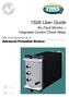 1S26 User Guide. Arc Fault Monitor + Integrated Current Check Relay. Advanced Protection Devices. relay monitoring systems pty ltd.