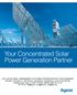 Your Concentrated Solar Power Generation Partner