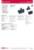 M/1700; 5/2 & 5/3 Solenoid and pilot actuated spool valves