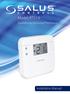 Model: RT310i. Smartphone Controlled Thermostat. Installation Manual