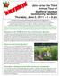 Join us for the Third Annual Tour of Guilford County s Community Gardens! Thursday, June 2, pm
