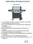 OWNER S MANUAL FOR BARBECUE GAS GRILL