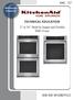 KAC - 57 TECHNICAL EDUCATION JOB AID W & 30 Built-In Single and Double Wall Ovens. Multimedia Enhanced