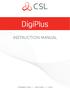 DigiPlus INSTRUCTION MANUAL