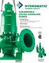 SUBMERSIBLE SOLIDS HANDLING PUMPS Features and Benefits: