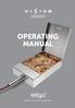 operating manual perfection in cooking and more...