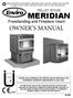 MERIDIAN Freestanding and Fireplace Insert