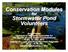 Conservation Modules. Stormwater Pond Volunteers