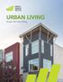URBAN LIVING. Design with Vinyl Siding